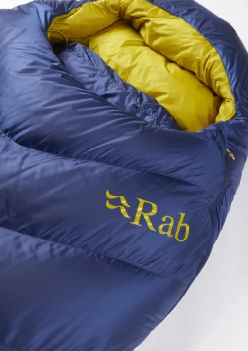Rab Makuupussit/Syys- Ja Talvimakuupussit^Neutrino 600 untuvamakuupussi, naisten malli, Left Zip -12°C Nightfall Blue