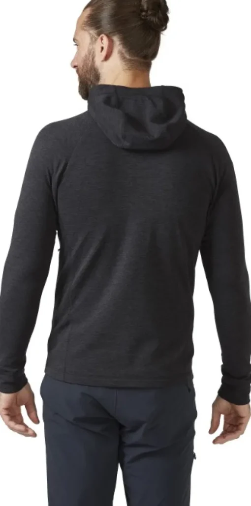 Rab Nexus Hoody fleecetakki, Black| Hupparit, Fleecet Ja Välipaidat