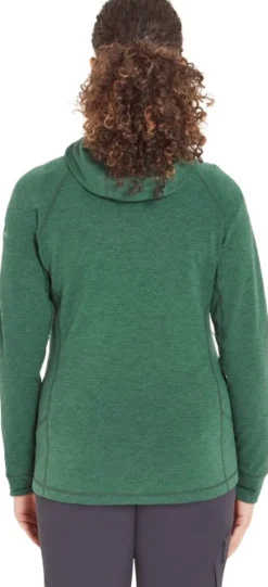 Rab Hupparit, Fleecet Ja Välipaidat^Nexus Hoody naisten fleecetakki, Green Slate