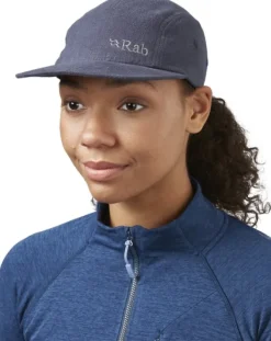 Rab Päähineet, huivit ja kaulurit/Lippikset^Obtuse 5-Panel Cap lippalakki, Ebony