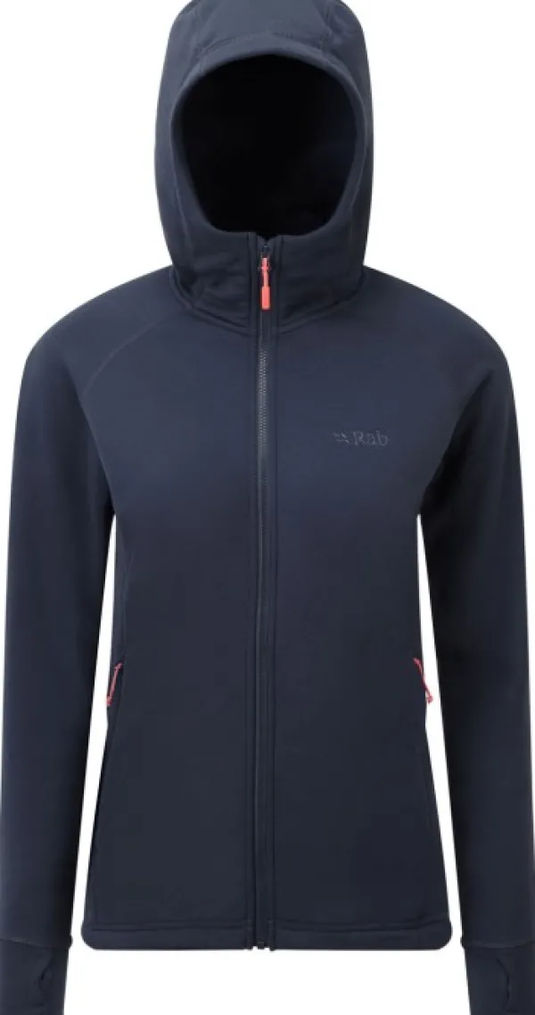 Rab Hupparit, Fleecet Ja Välipaidat^Power Stretch Pro Jacket naisten fleecetakki, tummansininen