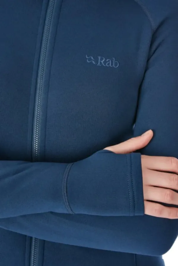 Rab Hupparit, Fleecet Ja Välipaidat^Power Stretch Pro Jacket naisten fleecetakki, tummansininen