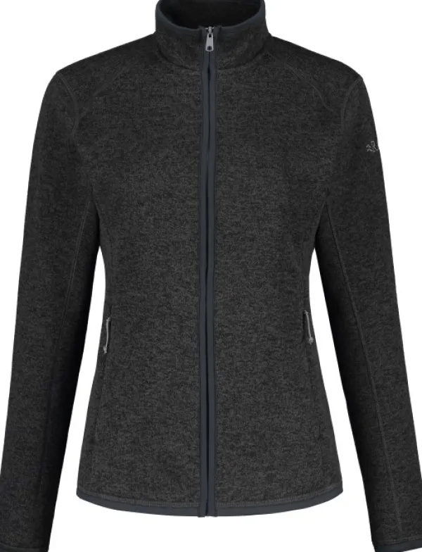 Rab Hupparit, Fleecet Ja Välipaidat^Quest Jacket naisten fleecetakki, tummanharmaa