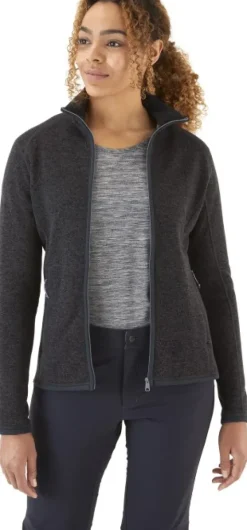 Rab Hupparit, Fleecet Ja Välipaidat^Quest Jacket naisten fleecetakki, tummanharmaa