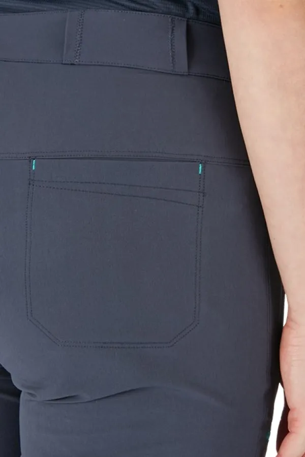 Rab Shortsit^Raid naisten vaellusshortsit, tumma violetti