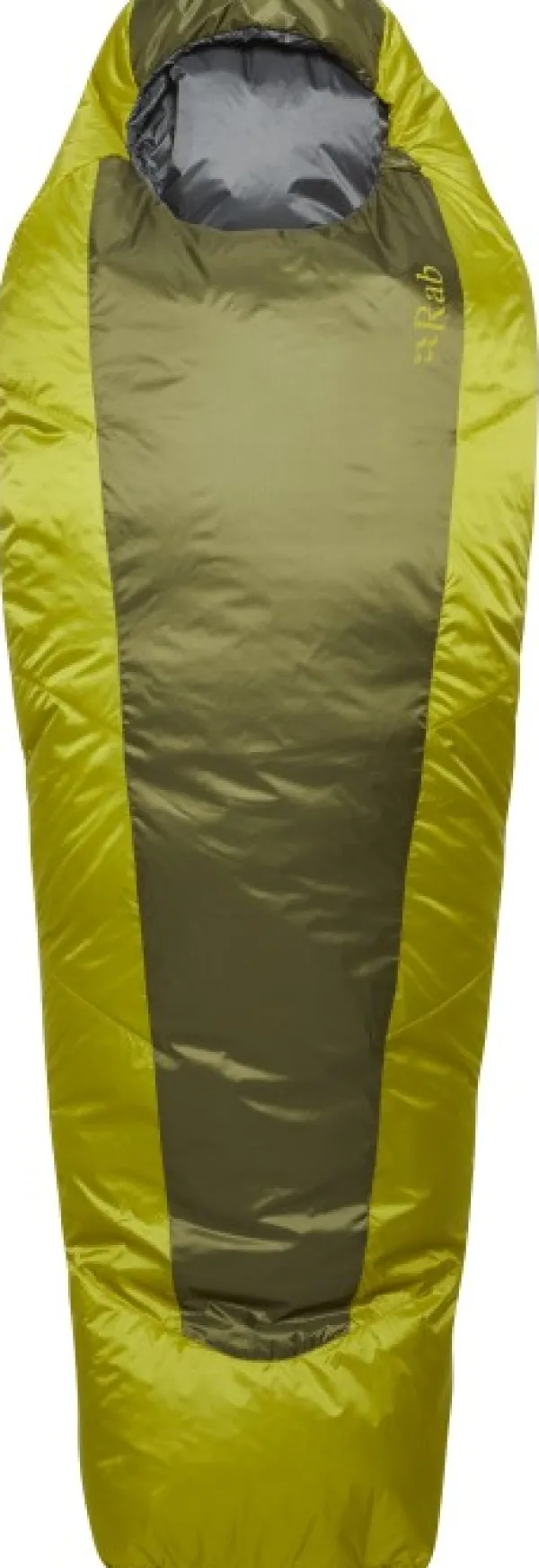 Rab Solar Eco 0 5°C makuupussi, Chlorite Green Unisex| Makuupussit/Kevät- Ja Kesämakuupussit