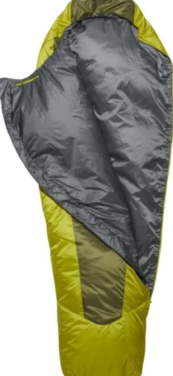 Rab Solar Eco 0 5°C makuupussi, Chlorite Green Unisex| Makuupussit/Kevät- Ja Kesämakuupussit