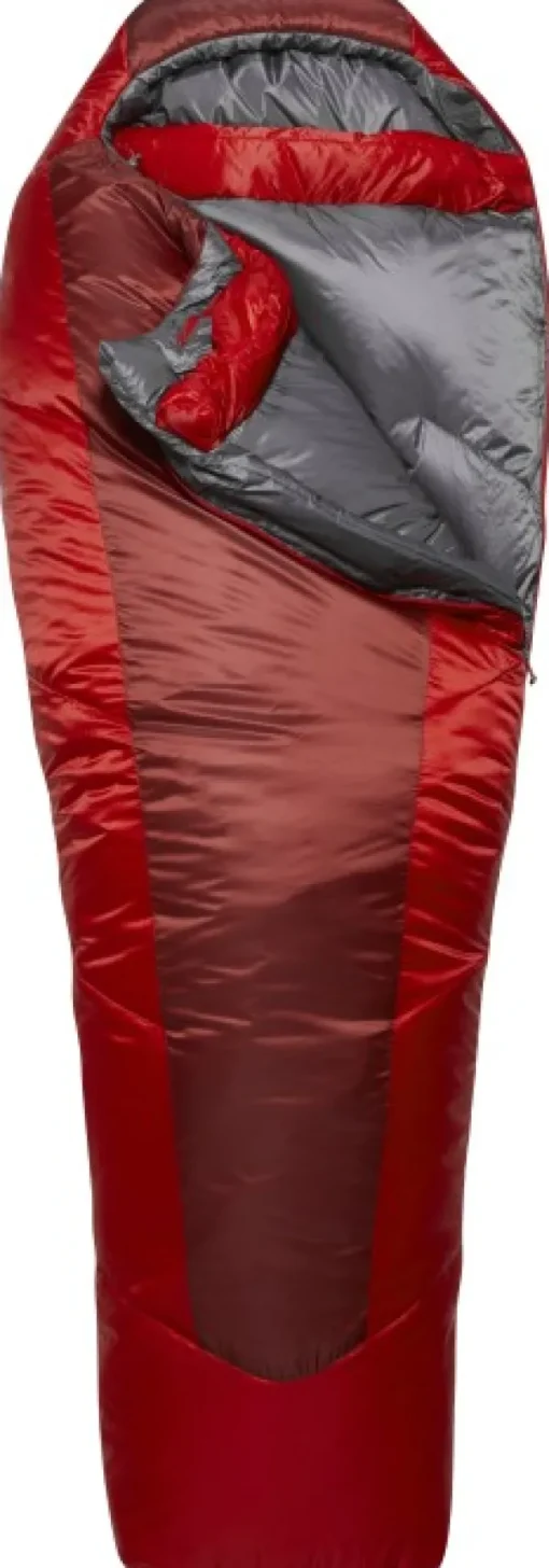Rab Makuupussit/Kolmen Vuodenajan Makuupussit^Solar Eco 3 makuupussi, -8°C Oxblood Red Unisex