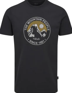 Rab Stance Alpine Peak Mens Beluga| T-paidat Ja Pikeepaidat