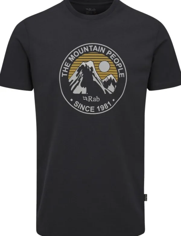 Rab Stance Alpine Peak Mens Beluga| T-paidat Ja Pikeepaidat