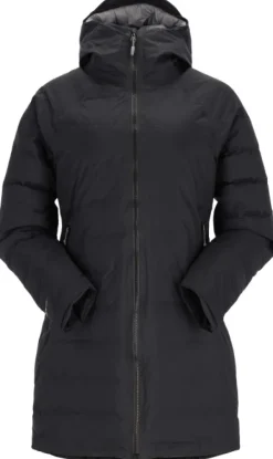 Rab Talvitakit^Valiance Parka naisten untuvaparka, musta