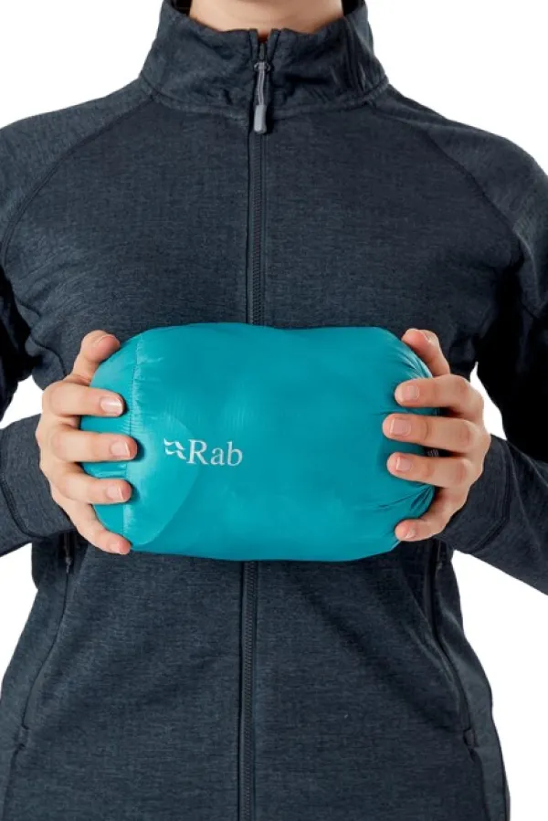 Rab Untuvatakit^W's Microlight naisten untuvatakki, musta