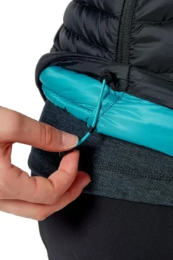 Rab Untuvatakit^W's Microlight naisten untuvatakki, musta