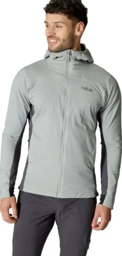 Rab Xenair Alpine Flex Jacket Mens Black| Toppatakit