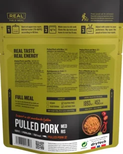 REAL Field Meal Retkiruoat^Full meal 700 kcal - Pulled Pork