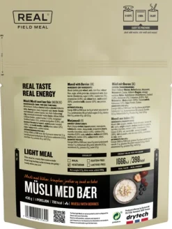 REAL Field Meal Muesli with Berries 704 kcal| Retkiruoat