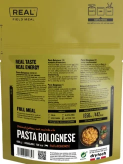 REAL Field Meal Pasta Bolognese 703 kcal| Retkiruoat