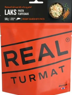 REAL Turmat Creamy Salmon with Pasta lohipasta| Retkiruoat
