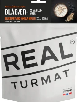 REAL Turmat Retkiruoat^mustikkamysli vaniljalla