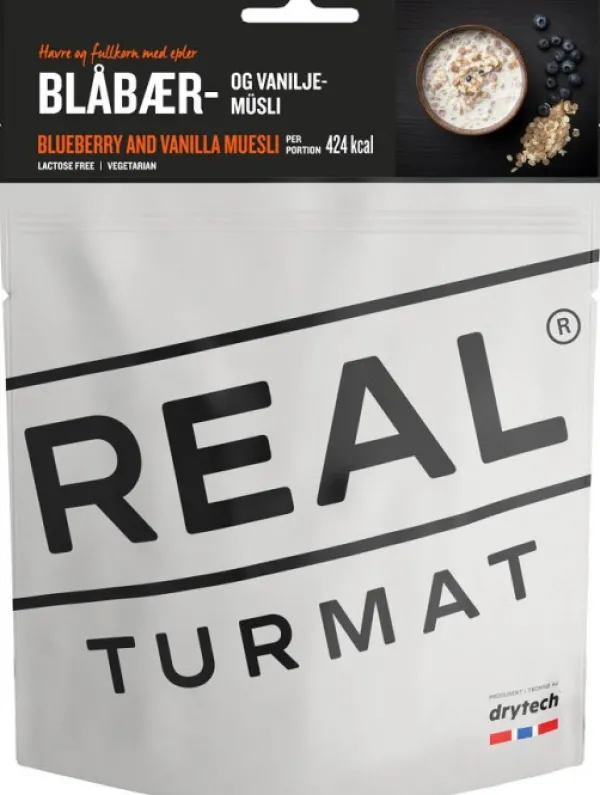 REAL Turmat Retkiruoat^mustikkamysli vaniljalla