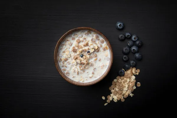 REAL Turmat Retkiruoat^mustikkamysli vaniljalla