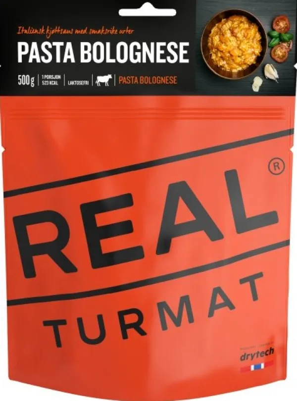 REAL Turmat Retkiruoat^Pasta Bolognese