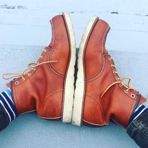 Red Wing Shoes Red Wing Moc Toe 6'' kengät, Oro Russet| Ulkoilukengät