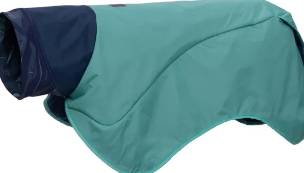 RuffWear Dirtbag Dog Towel kuivaustakki, Aurora Teal| Kuivausloimet