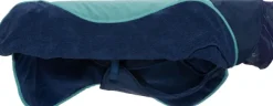 RuffWear Dirtbag Dog Towel kuivaustakki, Aurora Teal| Kuivausloimet