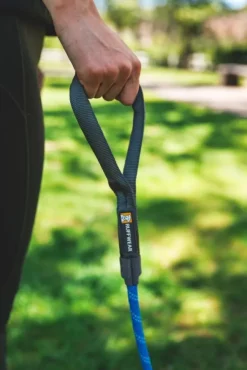 RuffWear Just-a-Cinch Leash koiran talutushihna, Obsidian Black| Kaulapannat