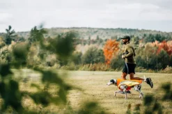 RuffWear Lumenglow Hi-Viz Jacket huomiotakki, oranssi/keltainen| Liivit