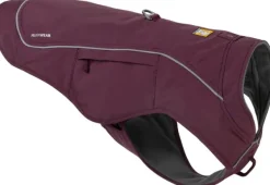 RuffWear Sadetakit^Overcoat Fuse Jacket koiran takki, punavioletti