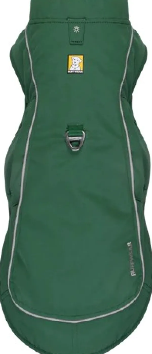 RuffWear Overcoat Fuse Jacket koiran takki, vihreä| Sadetakit