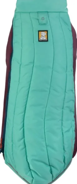 RuffWear Powder Hound Jacket koiran talvitakki, Aurora Teal| Talvitakit