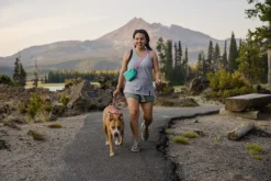 RuffWear Koirankakkapussit^Stash Bag Plus tarvikelaukku, mintunvihreä