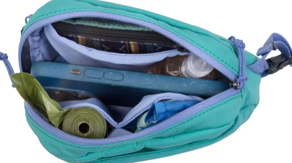 RuffWear Koirankakkapussit^Stash Bag Plus tarvikelaukku, mintunvihreä