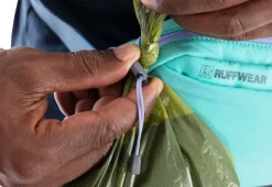 RuffWear Koirankakkapussit^Stash Bag Plus tarvikelaukku, mintunvihreä