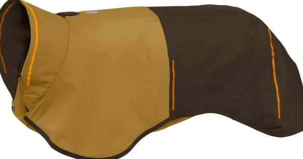 RuffWear Sadetakit^Sun Shower Jacket sadetakki, M-XL ,Earth Brown