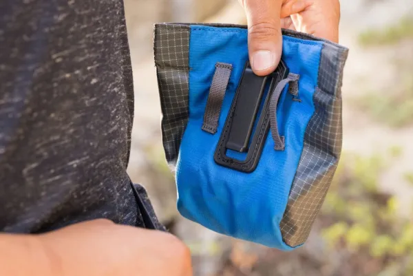 RuffWear Koiranomistajan Tarvikkeet^Treat Trader Pouch makupalapussi, Blue Pool