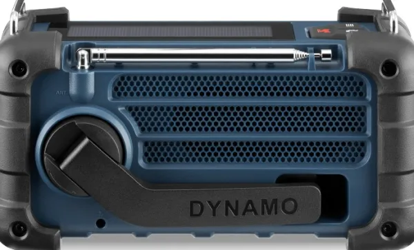 Sangean MMR99 DAB hätäradio kammella, sininen| Ensiapu Ja Turvallisuus