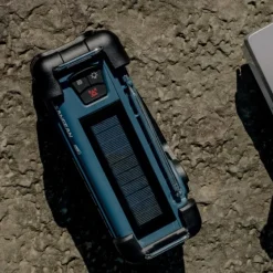 Sangean MMR99 DAB hätäradio kammella, sininen| Ensiapu Ja Turvallisuus