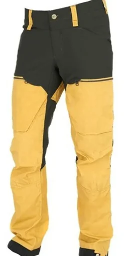 Sasta Retkeilyhousut^Hilla Naisten Ulkoiluhousut Keltainen