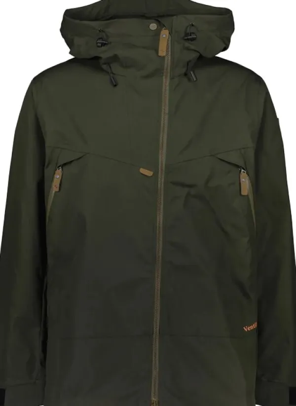 Sasta Kuori- Ja Sadetakit^Peski Jacket takki, Dark Olive