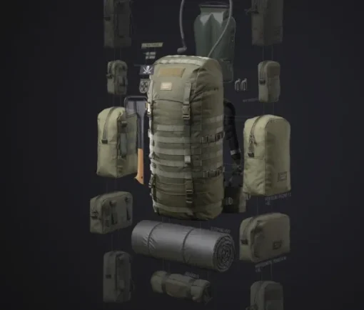Savotta Jääkäri L -rinkka 60 l, camo| Metsästysreput