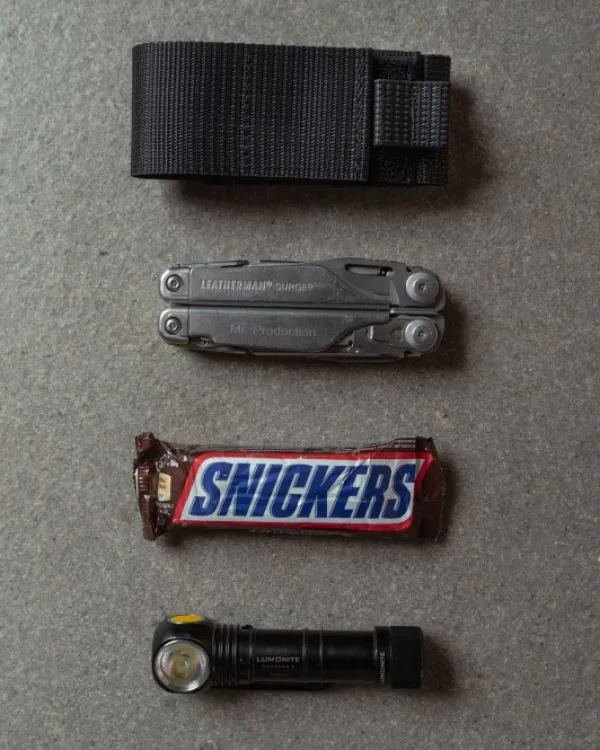 Savotta Multitool Pouch säilytyspussi, Black| Reppujen Ja Laukkujen Tarvikkeet