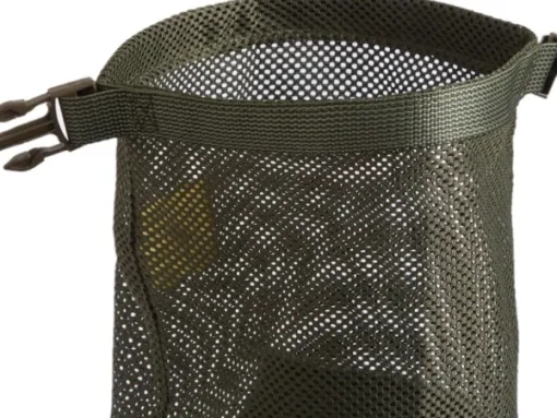 Savotta Kuiva- Ja Pakkauspussit^Rolltop Stuffsack Mesh pakkauspussi, 5L, oranssi