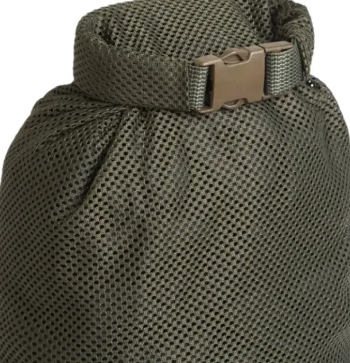 Savotta Kuiva- Ja Pakkauspussit^Rolltop Stuffsack Mesh pakkauspussi, 5L, oranssi