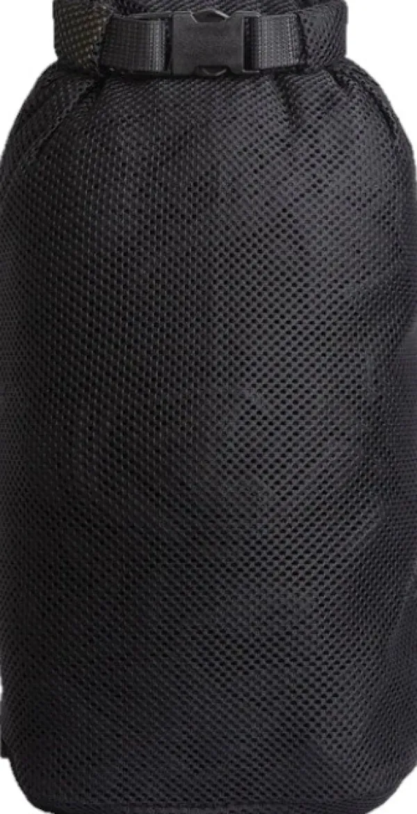 Savotta Rolltop Stuffsack Mesh pakkauspussi, 10L, musta| Reppujen Ja Laukkujen Tarvikkeet