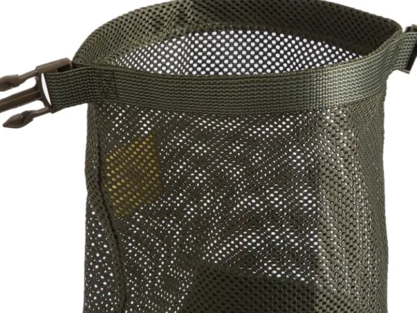 Savotta Rolltop Stuffsack Mesh pakkauspussi, 10L, musta| Reppujen Ja Laukkujen Tarvikkeet