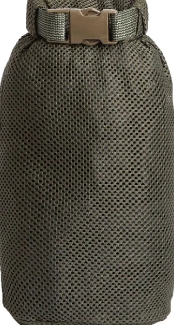 Savotta Kuiva- Ja Pakkauspussit^Rolltop Stuffsack Mesh pakkauspussi, 5L, vihreä